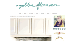 Desktop Screenshot of agoldenafternoon.com